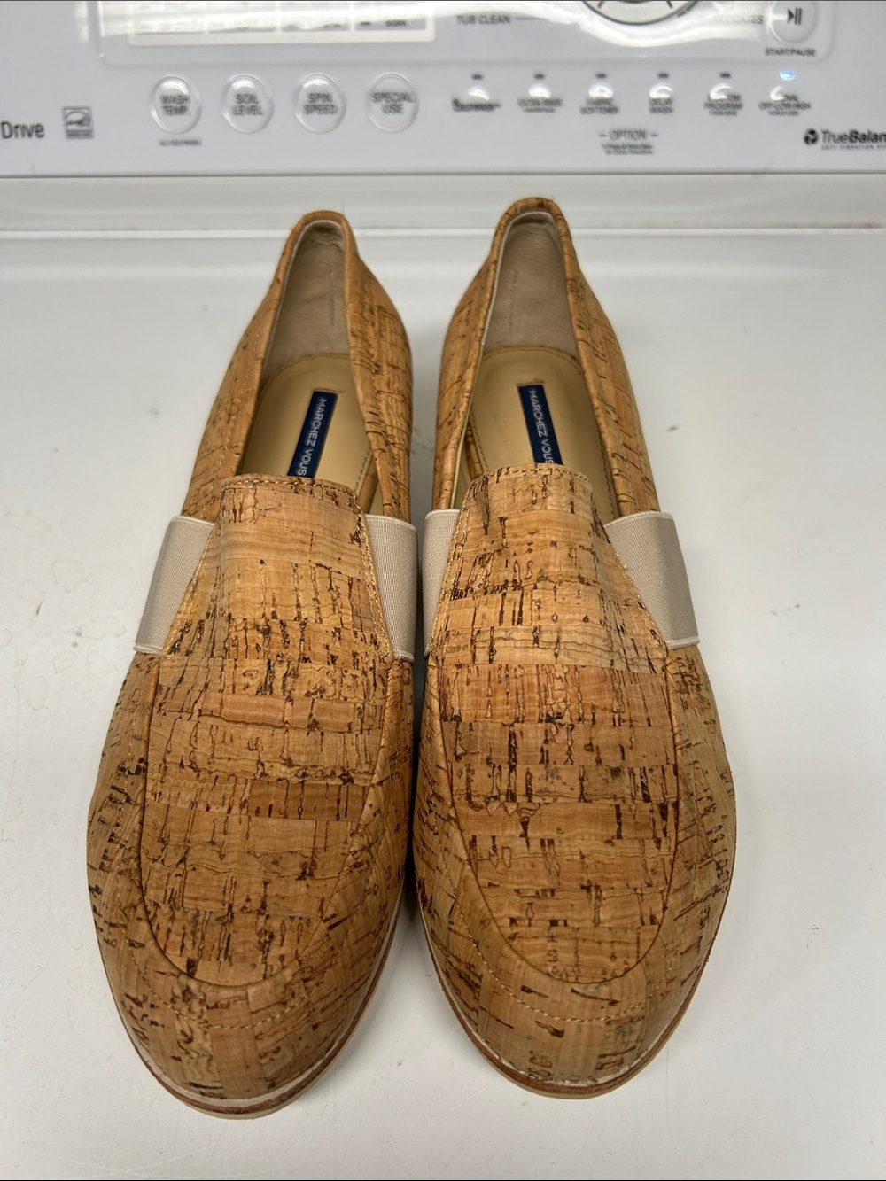 Marchez vous Blue Cork Loafers Like new